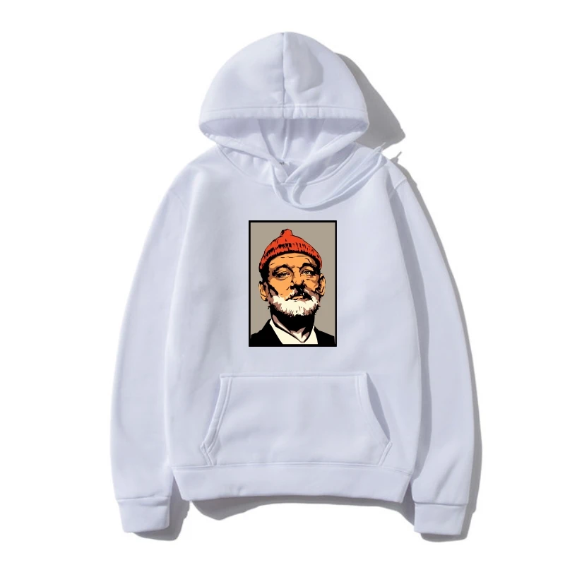 

Bill Murray Wes Anderson Life Aquatic with Steve Zissou Sweatshir Mens SweatSweaOuterwear