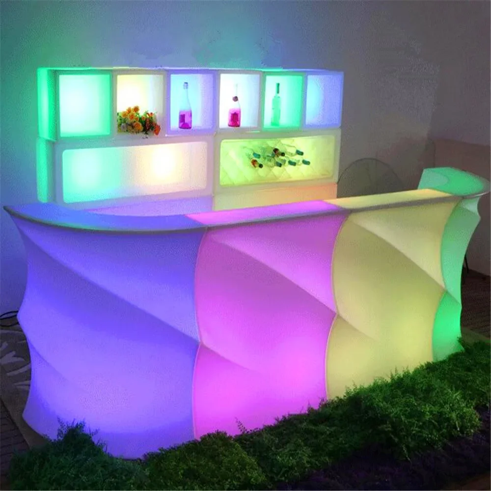 

Brand New Wine Cabinet Color Controlled Design LED Dining Simple Fashionable Whole Modern Cabinet House Vinotecas Bar Furniture