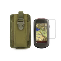 military tactical molle pouch bag case shield film screen protector for garmin oregon 500 450 450t 550 550t 400t 400i 400c 400