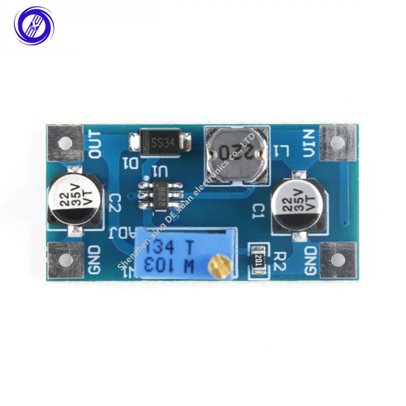 2 шт. XH-M415 SX1308 DC-DC повышающий преобразователь модуль 2A регулируемый В-24 В до 3 5 6 9 12 19
