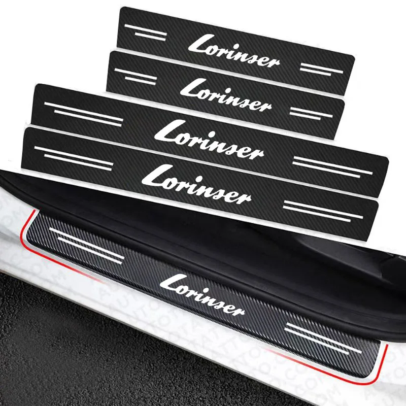 Фото Накладки на пороги под карбон для Lorinser Mercedes Benz LS560MX LX MAYBACH MS500L VS W204 W210 W211 W205, автомобильные аксессуары №2