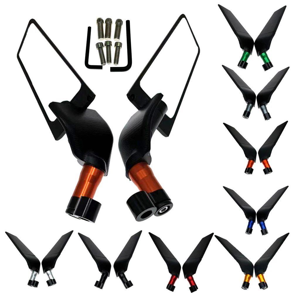 

Мотоциклетные зеркала заднего вида, Регулируемые вращающиеся боковые зеркала, универсальные, подходят для Honda GROM MSX125 NC700X/S NC750X/S INTEGRA 750