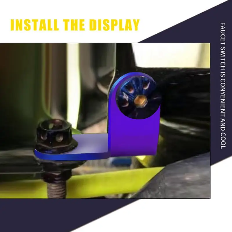 Для держателя мотоциклетного кронштейна для масляной чашки L-образный контейнер