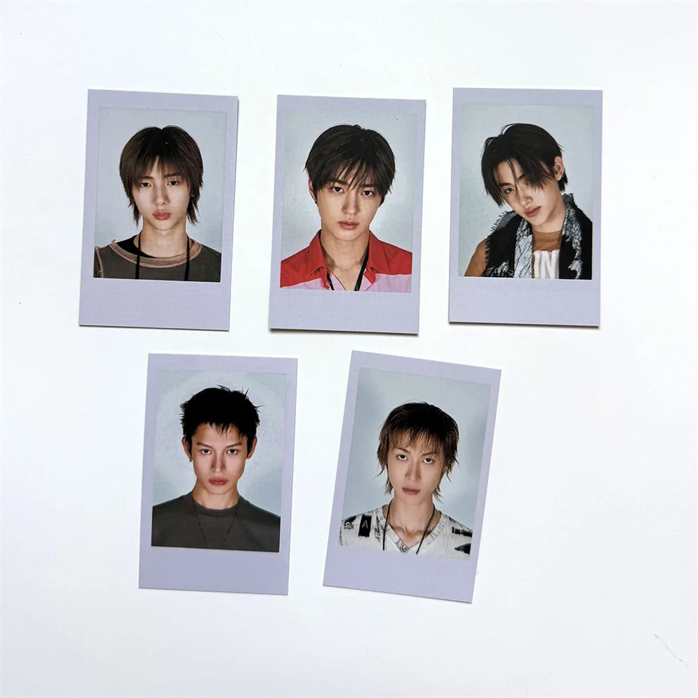 Фото Набор из 5 штук: Новый альбом группы Boys Group GREENGREEN, HD-фотокарточки, двусторонние глянцевые LOMO-карты, Мартин Джеймс Джухун, открытка, подарок для фанатов. №1