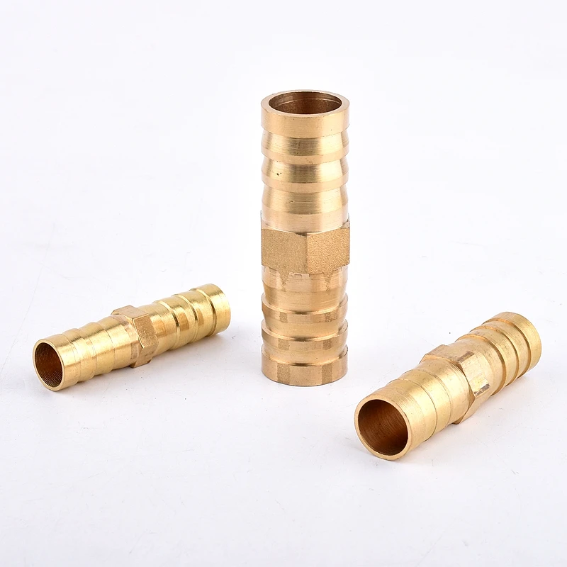 2 шт. медный соединитель Pagoda Barb 2-ходовой прямой латунный 6-16 мм соединение шланга