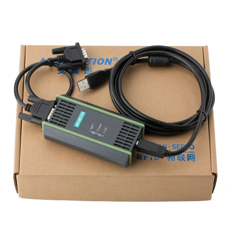 

AMSAMOTION USB-MPI кабель для Siemens S7-200/300/400 PLC