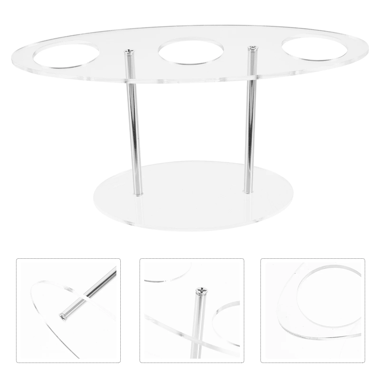 

Cone Stand Holder Ice Cream Rack Sushi Roll Display Cones Waffle Hand Cupcake Snow Serving Baking Popcorn Acrylicmini