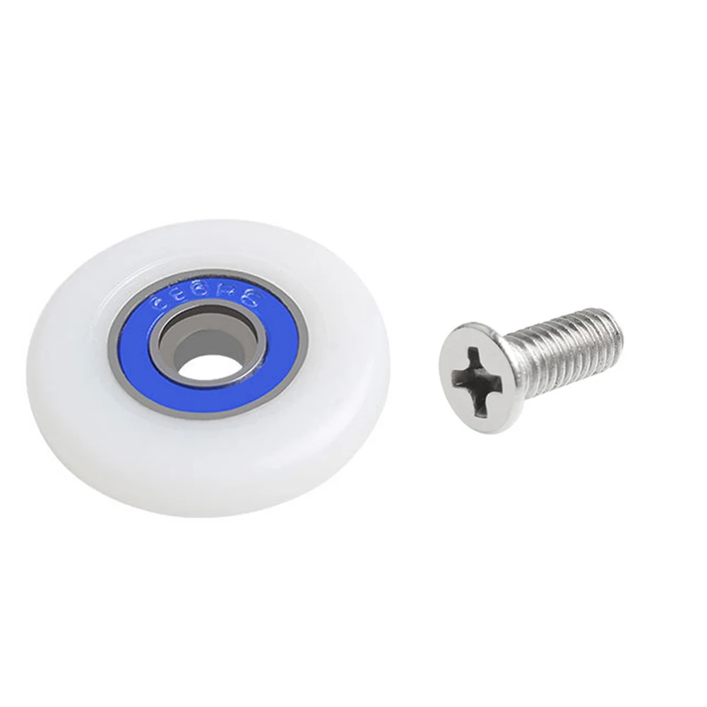 

Runner Wheels Shower Door Rollers Tool With Screws Replacement Shower Cabins Shower Enclosures 19/23/25mm 8pcs