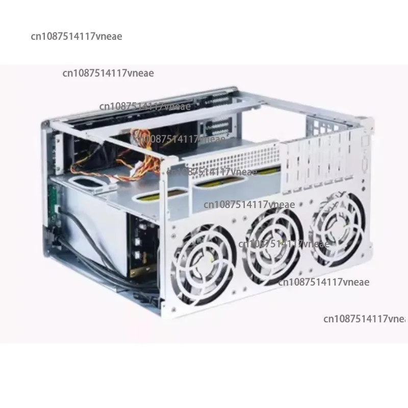 Фото Сервер с 12-мя хранилищами дисков поддерживает основную плату ATX, слот PCIE половинной высоты, небольшой корпус с возможностью горячей замены 1U. №3