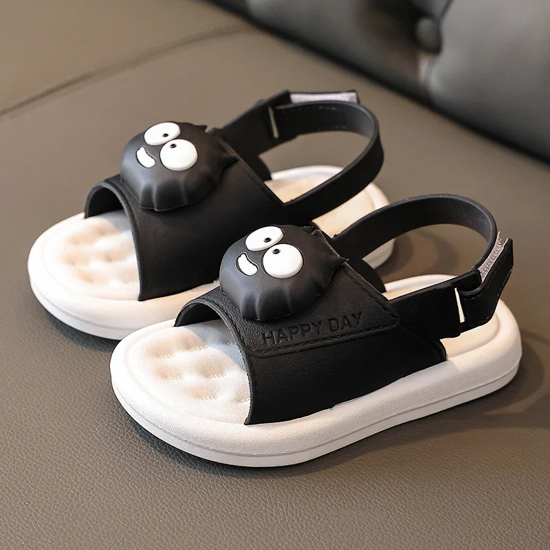 

Summer Children's Sandals Boys and Girls' Non Slip Soft Bottom Cartoon Wear Baby Beach Sandals