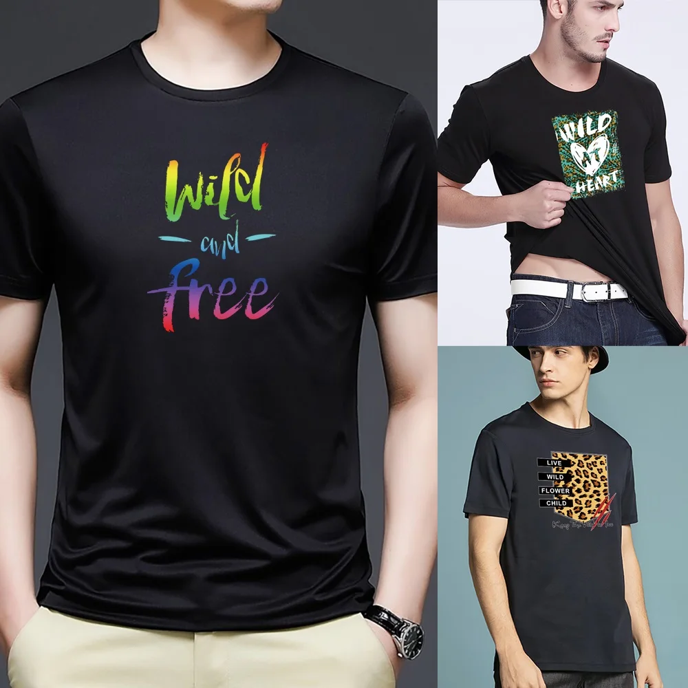 

Fashion T-shirt Casual Loose Wild Print Top 2022 Summer Harajuku Street Slim Soft Trend Commuter Comfortable O-neck Tee Pullover