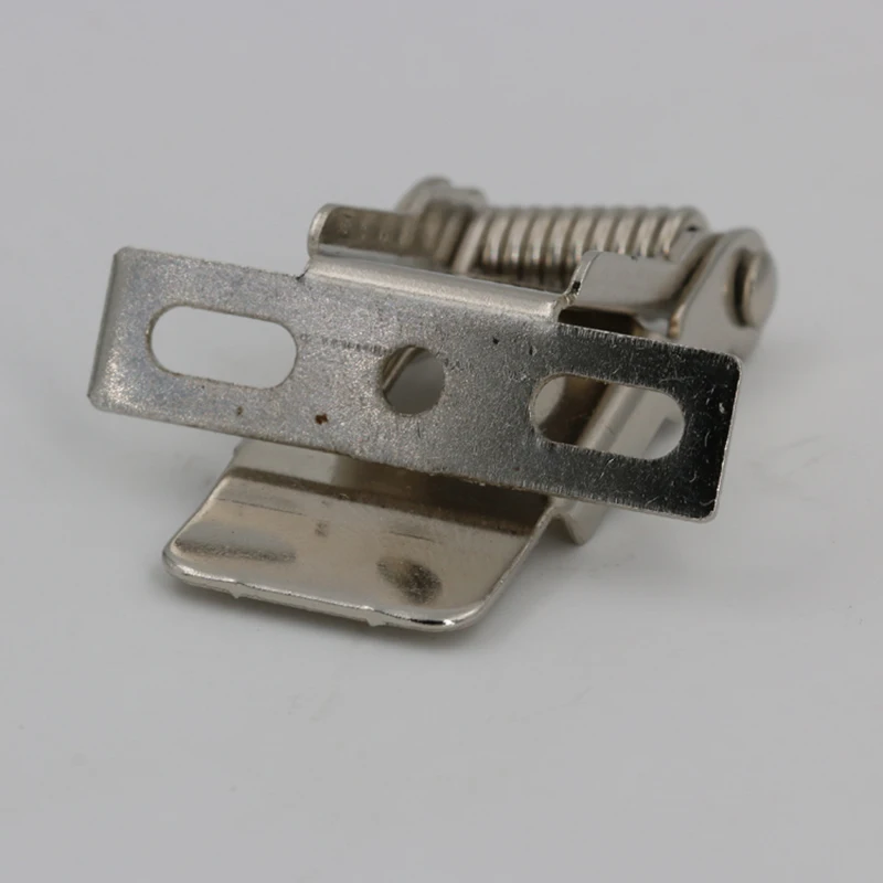 Satin-nickel spring clip for led line dight dowlight spotlight embedded fixed circlip length 50mm hardware lighting accessories |
