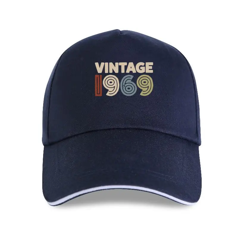 

new cap hat Vintage 1969 Turning 50 In 2021 Funny 50th Birthday Men's 100% Cotton Baseball Cap Vintage Plus Size Cloth