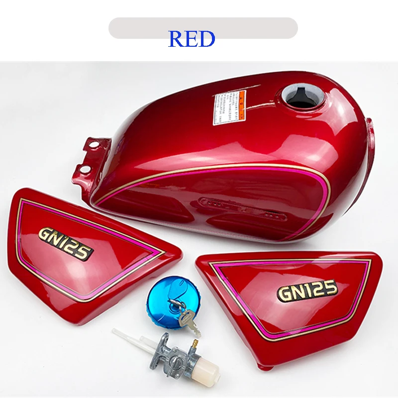 

Топливный бак для мотоцикла для Haojue Suzuki Lifan Qianjiang GN125 GN125H GN125F HJ125 GN 125cc