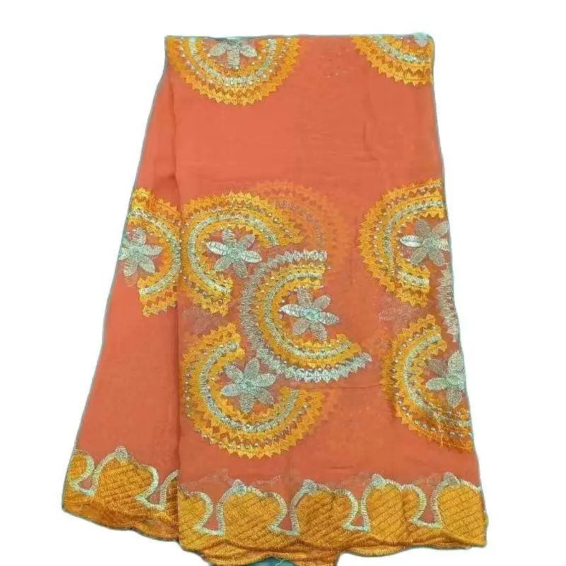 Free Shipping New Dubai Scarf For Muslim Women African Chiffon big Hijab Islam Hijab Pashmina Turban Headscarf Embroidery Shawls