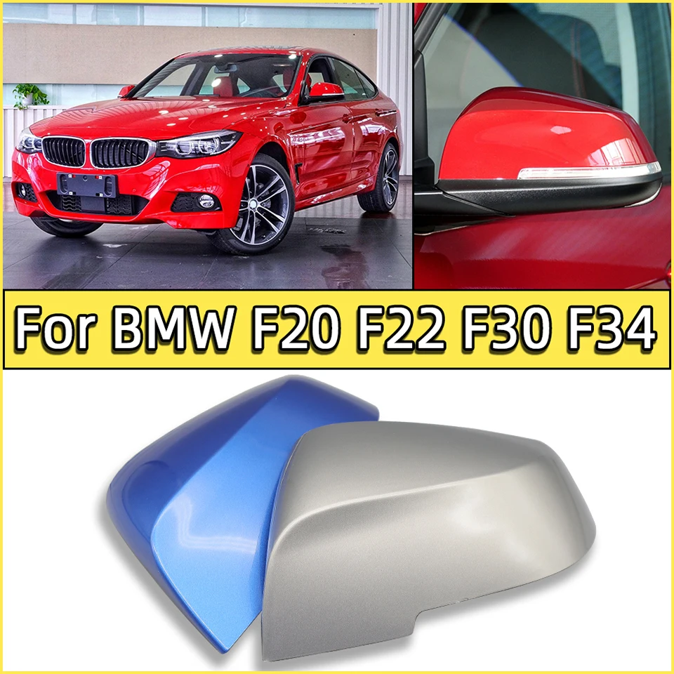 Фото Накладка на зеркало заднего вида для BMW 2012-2019 серии 1 2 3 4 X1 220 320 420 F20 F21 F22 F23 F30 F31 F32 F33 F36 E84 №1
