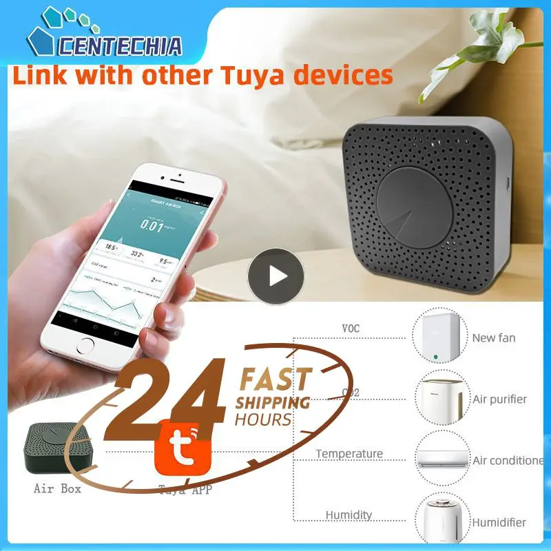 

Умный беспроводной пульт дистанционного управления с датчиком температуры и влажности, 80 МБ, Wi-Fi