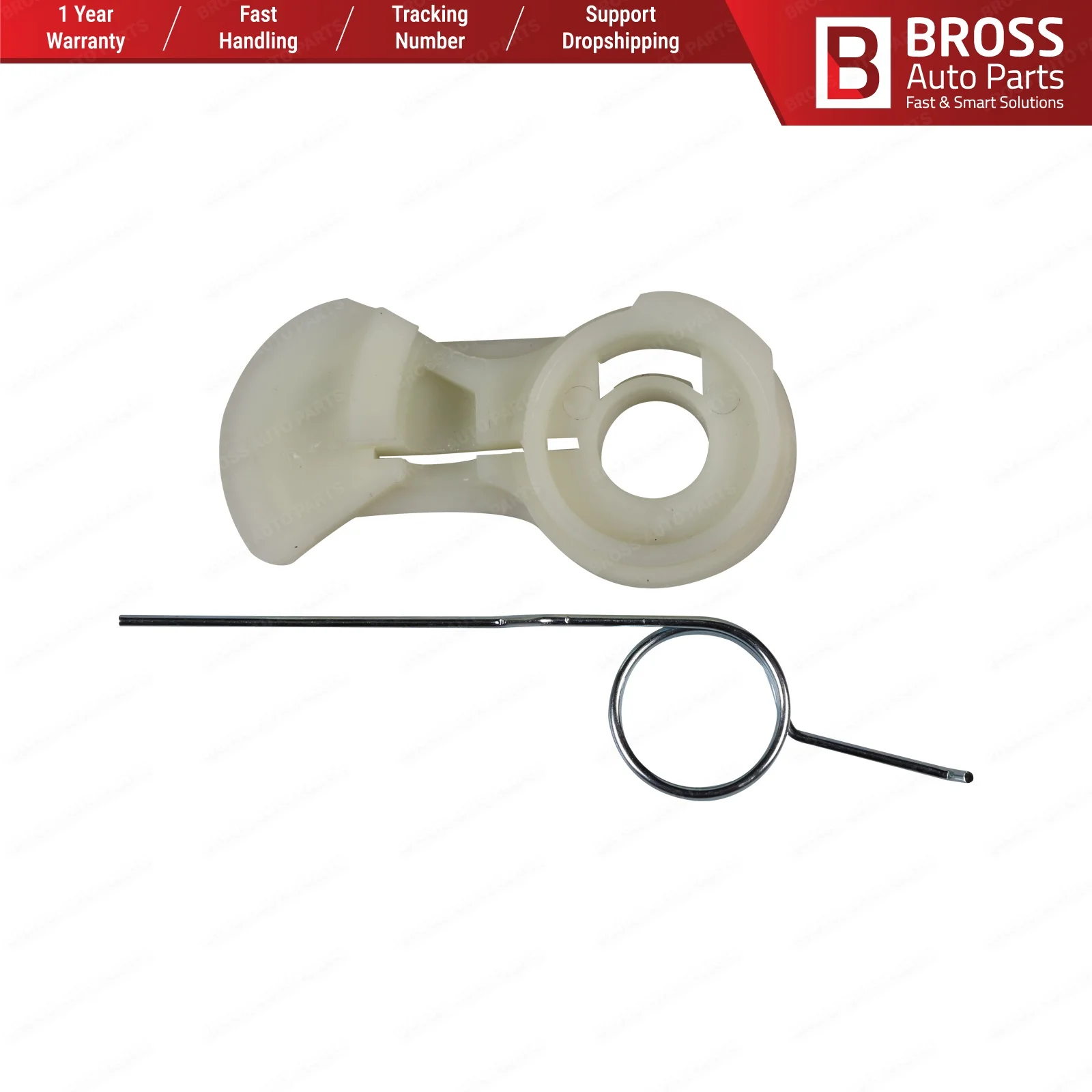 Bross автозапчасти BWR1109 электрический регулятор окна Угловой пластиковый набор для