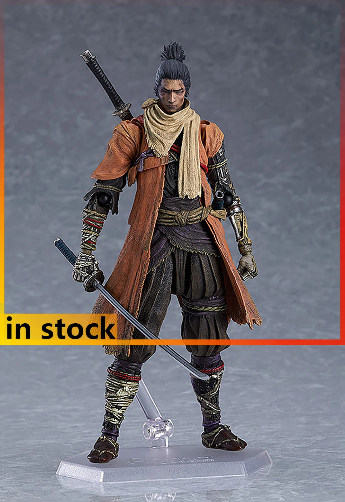 Фото Коллекционная фигурка Max Factory Figma Sekiro: Shadows Die Twice DX Edition, оригинальная, высота 155 мм №3