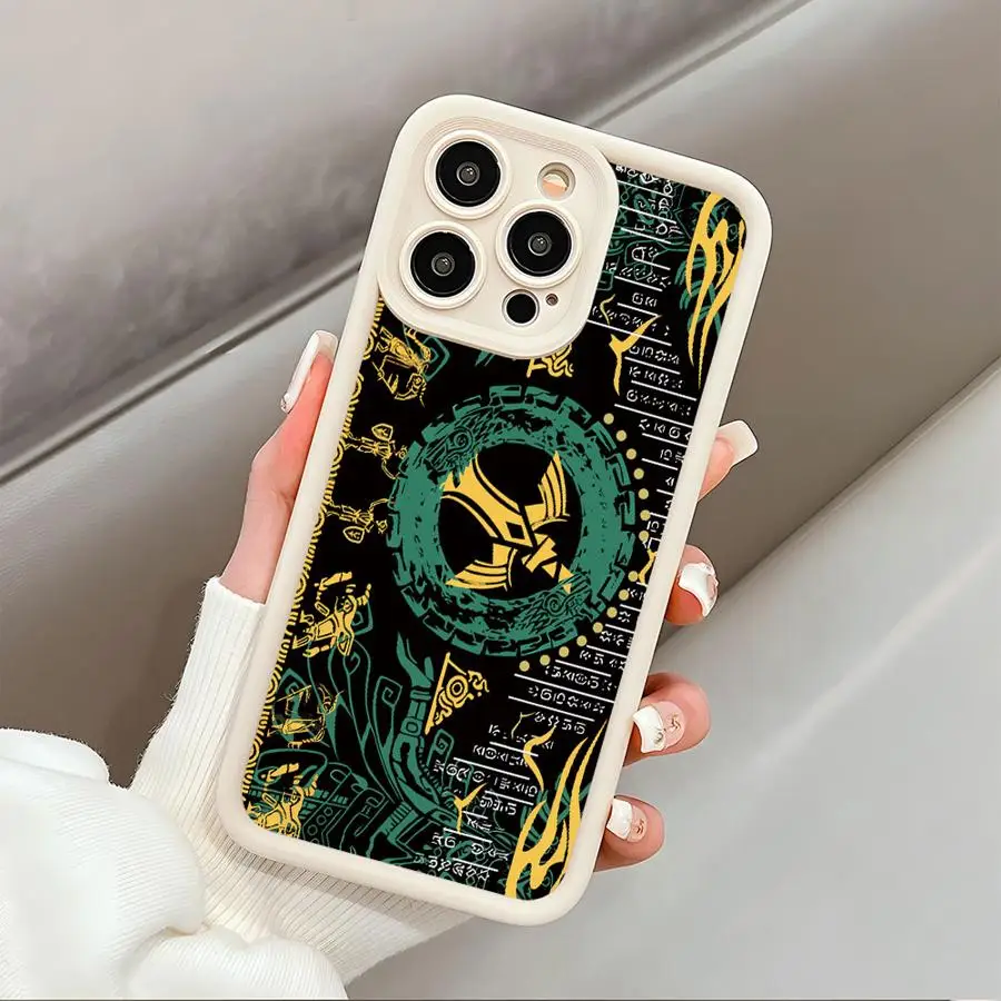 Чехол для телефона Legend of Zelda iPhone 16 Pro 15 Max 14 13 12 11 XS Plus 14Pro 12Pro Soft Shell