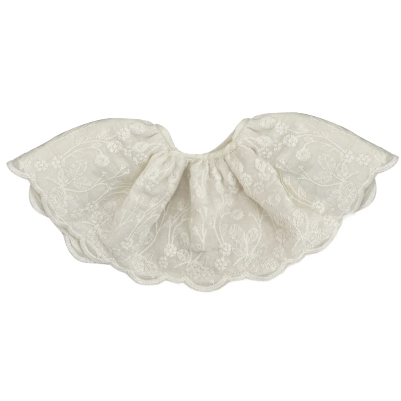 

Bandana Dribble Bibs Lace Bibs Cotton False Collar Front Baby Bibs Newborn Baby Gifts Baby Bibs for Comfortable Kid