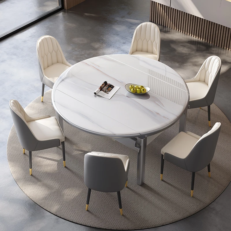 Стол наборы обеденных столов для салона круглый набор столовой сидячая кухонная