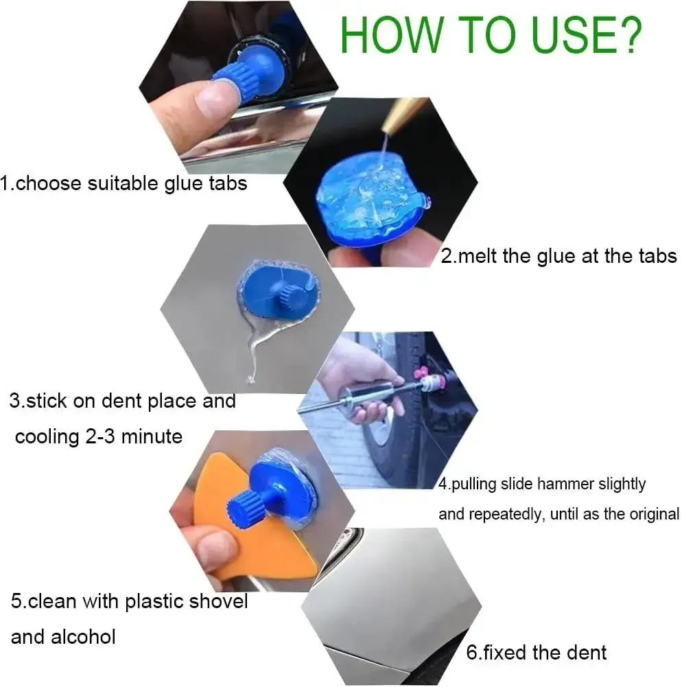 Инструмент Для Удаления Вмятин Автомобиля Т-образный Ремонта Отбойников