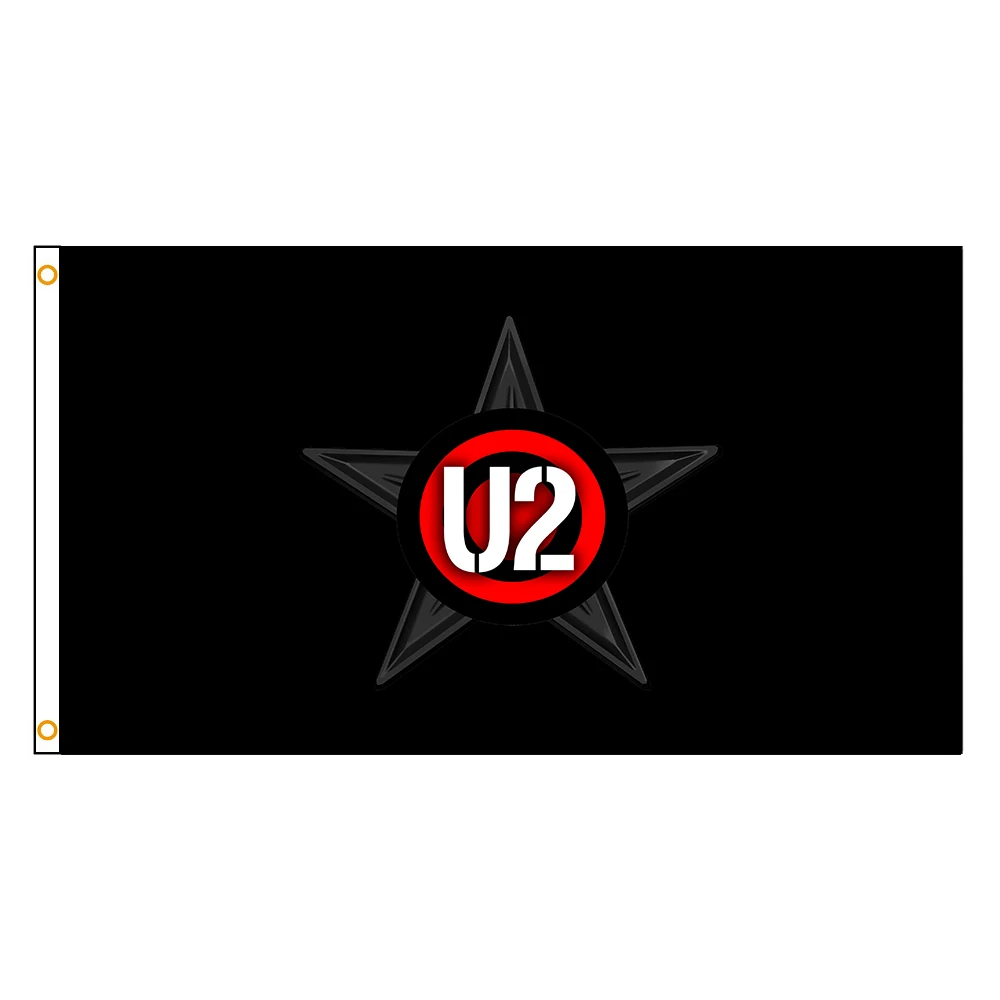

90x150cm U2 World Tour Flag Band Banner Home Or Outdoor For Decoration
