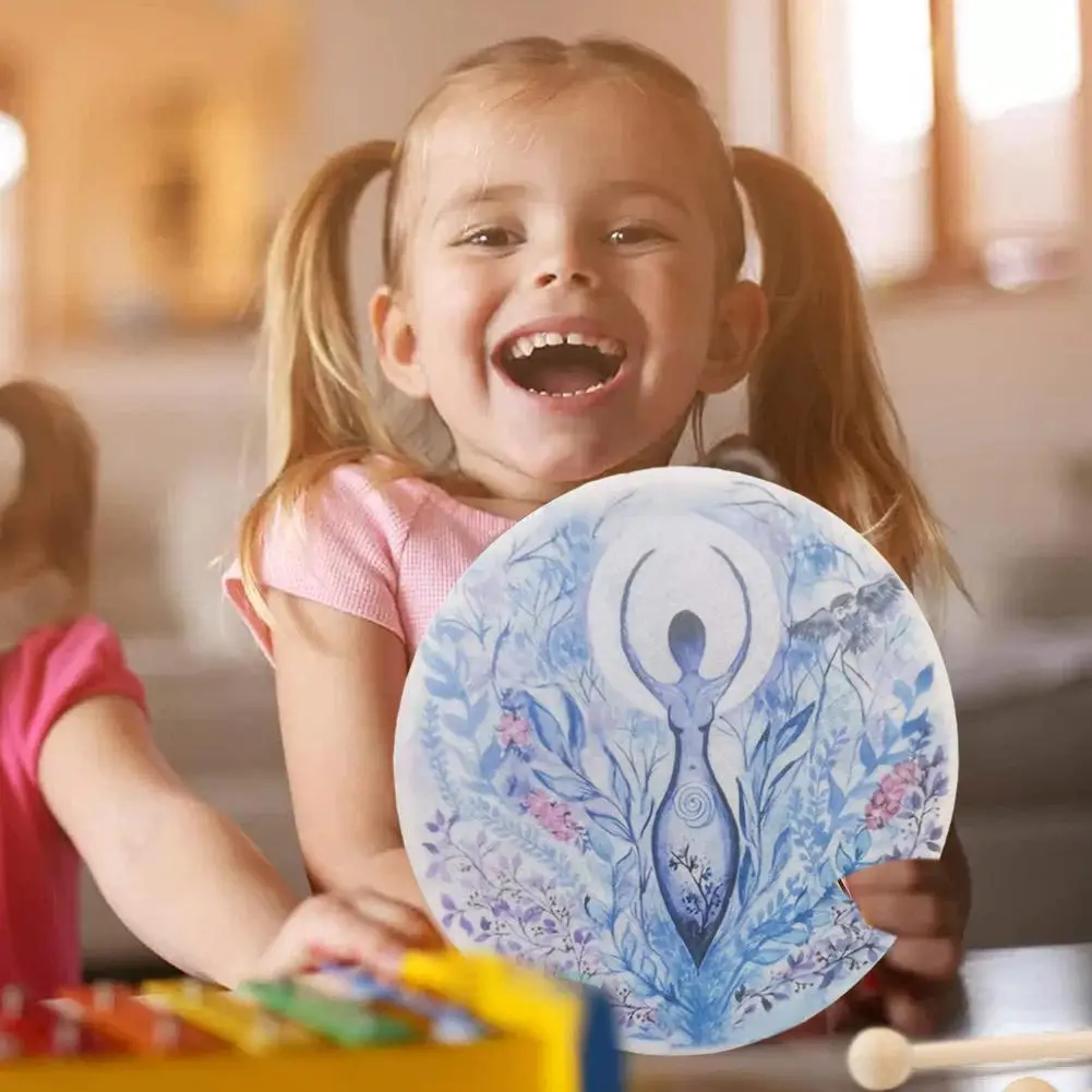 

Shaman Drum Tree Of Life Decoration Design Handmade Drum Spirit Drumstick With Shamanic Siberian 25cm Music Drums Home Orna F9o5