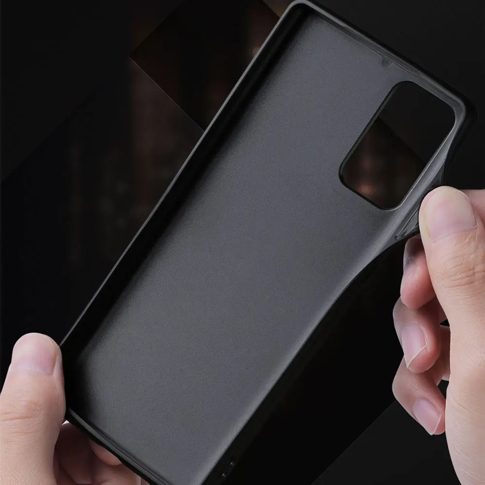 Фото Матовый чехол из ТПУ для Samsung Galaxy Note 10 Plus 20 Ultra 5G 9, черный, с рисунком космического НЛО, кошки, инопланетян, M12, J6 Plus, M02, M22, F12 №4