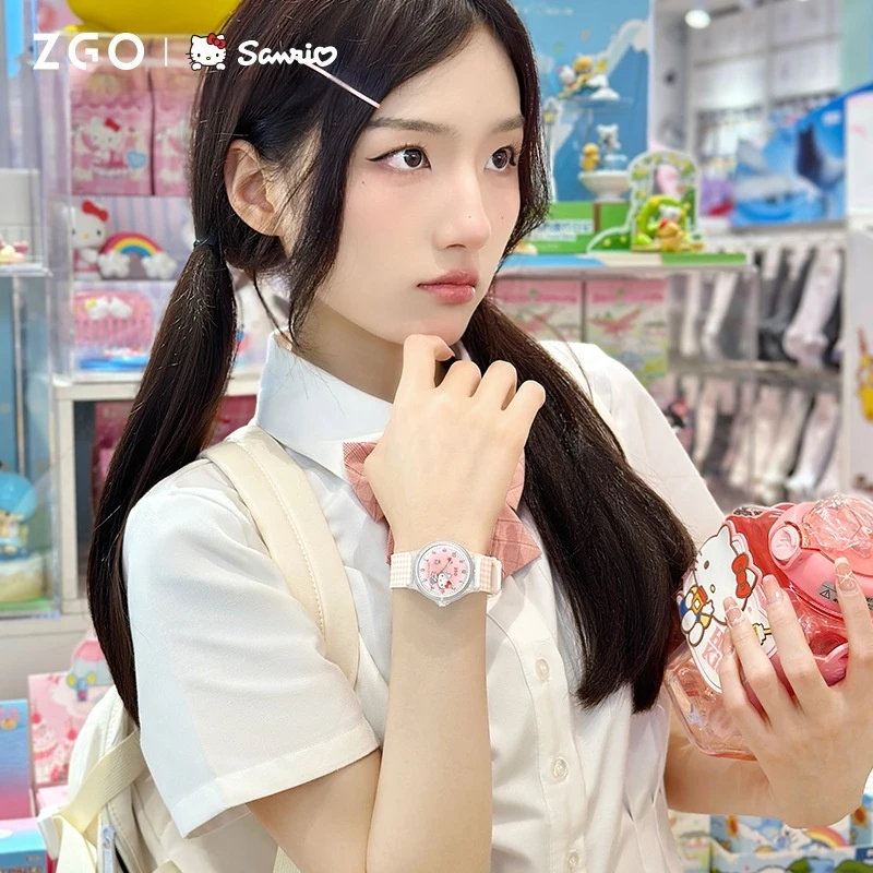 Новые милые часы HelloKittys в стиле аниме желейные с мультяшным рисунком