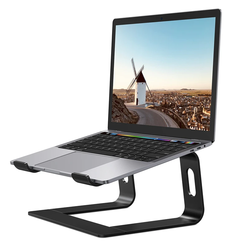 

Adjustable Aluminum Laptop Stand Portable Notebook Support Holder For Macbook Pro iPad Air Computer Tablet Riser Cooling Bracket