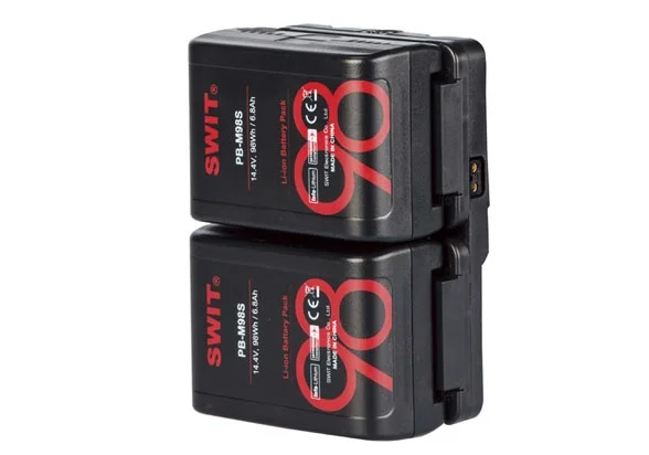 SWIT KA-M20S Dual Pocket V-mount Batteries Hot Swap Plate