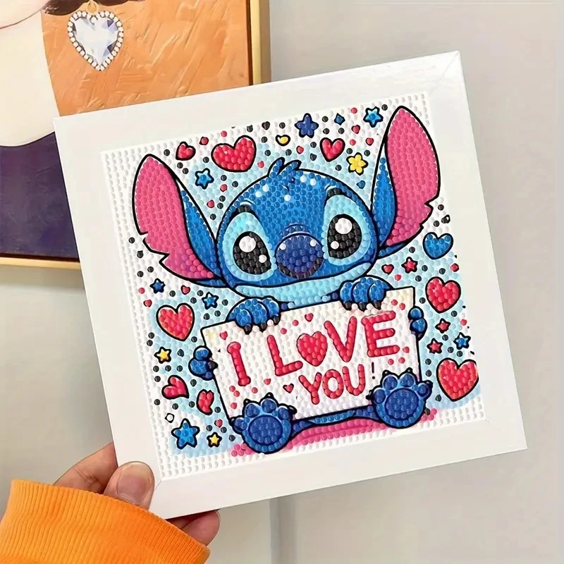 Алмазная картина MINISO Лило и Стич