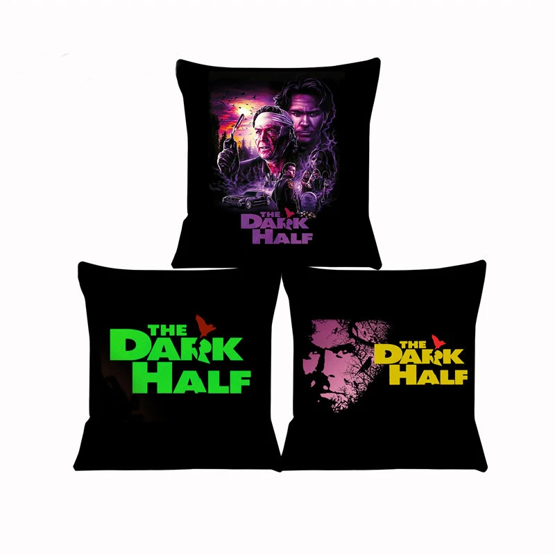 Horror Movie Cushion Cover for Sofa The Dark Half Pillow Cas