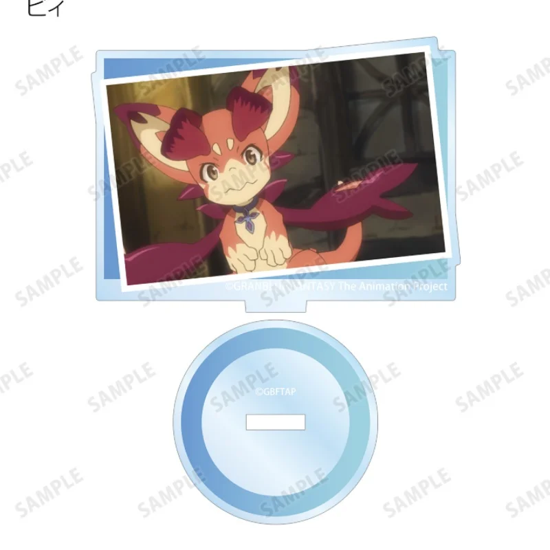 Фото Аниме-фигурка Granblue Fantasy Gran 15 см, подставка-модель, брелок, настольное украшение, праздничные подарки №4