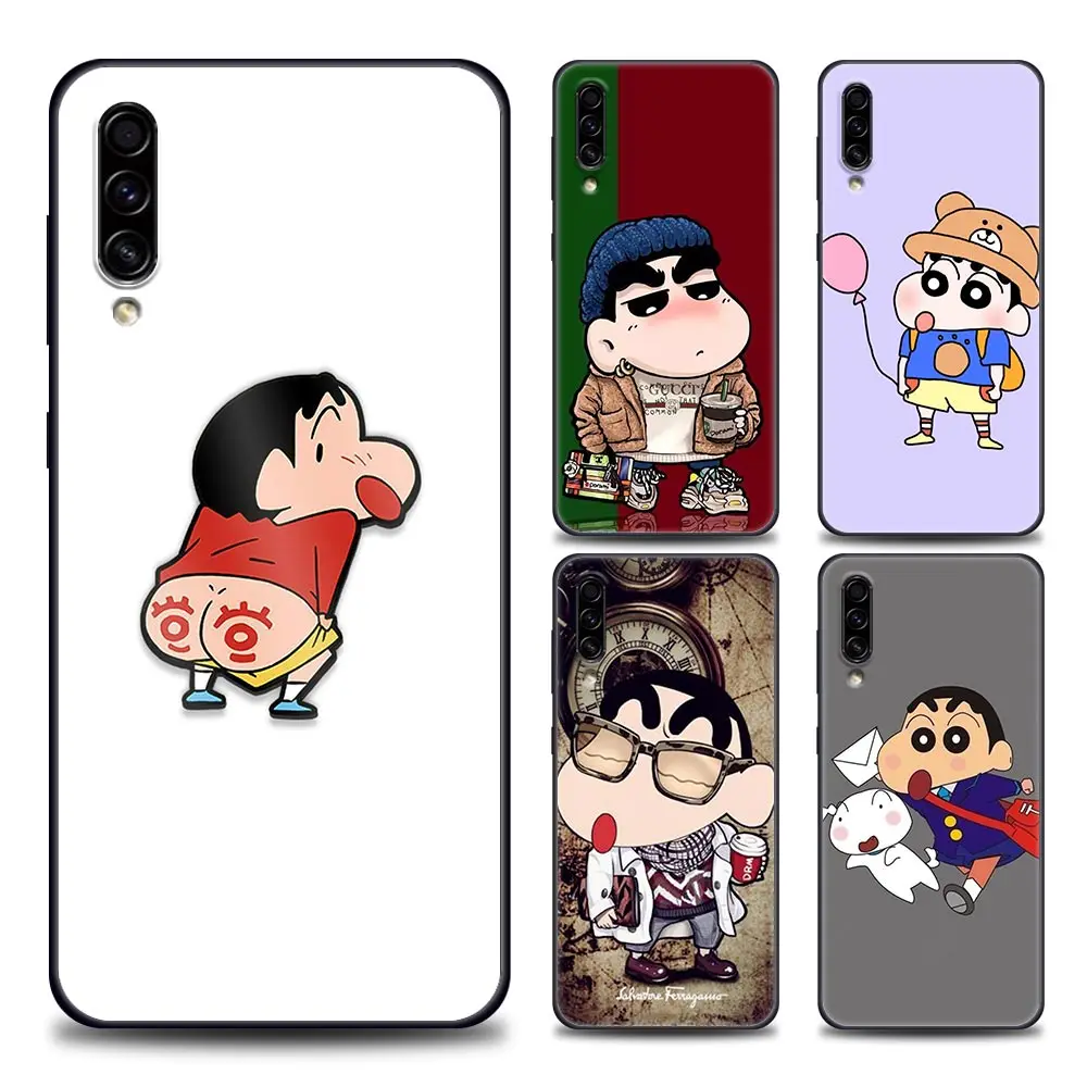 

Crayon Shin-chan BANDAI Phone Case for Samsung Galaxy A10 A20 A30 A40 A50 A60 A70 A90 Note 8 9 10 20 Ultra 5G TPU Case BANDAI