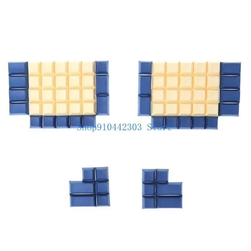 Фото 652F DSA профиль Ergodox колпачки для клавиш PBT пустой колпачок для переключателей Ergodox MX механическая игровая клавиатура №2