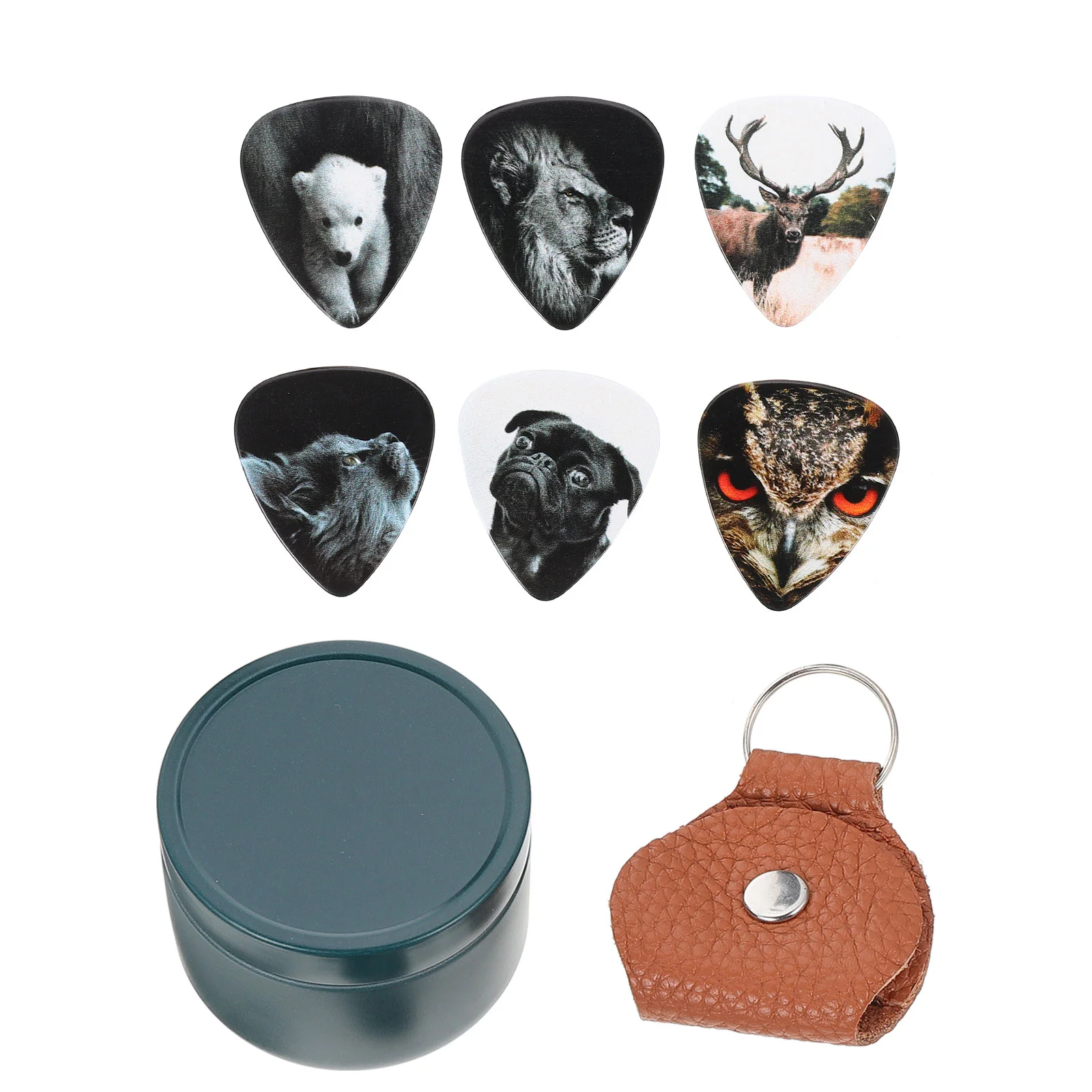 

1 Set Practical Guitar Picks Celluloid Guitar Plectrums Guitar Accessories