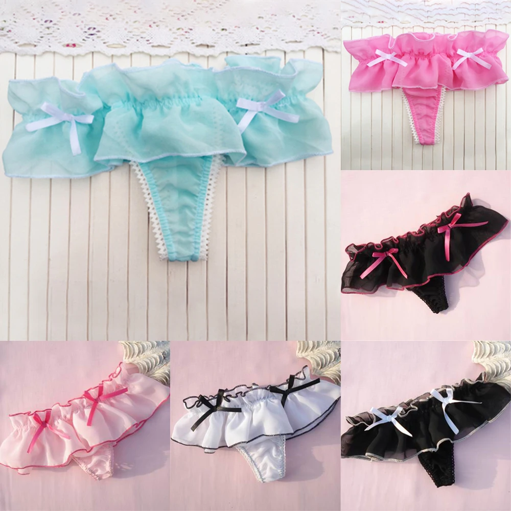 

Sexy Women Lace Briefs Thong Bikini Knickers Soft Panties Lace-up Underwear Ladies Panties Lingerie G-String Thong Intimate Wear