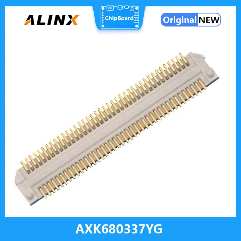 

ALINX AXK680337YG: Panasonic 80-pin Industrial Grade Female Board-to-Board Connectors 0.5mm Spacing