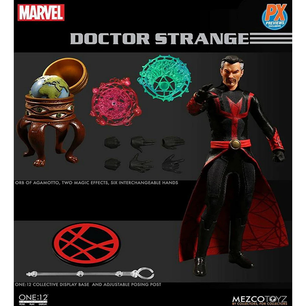 

Original Mezco ONE:12 Marveler Doctor Strange PX Limited Anime Action Collection Figures Model Toys Gifts