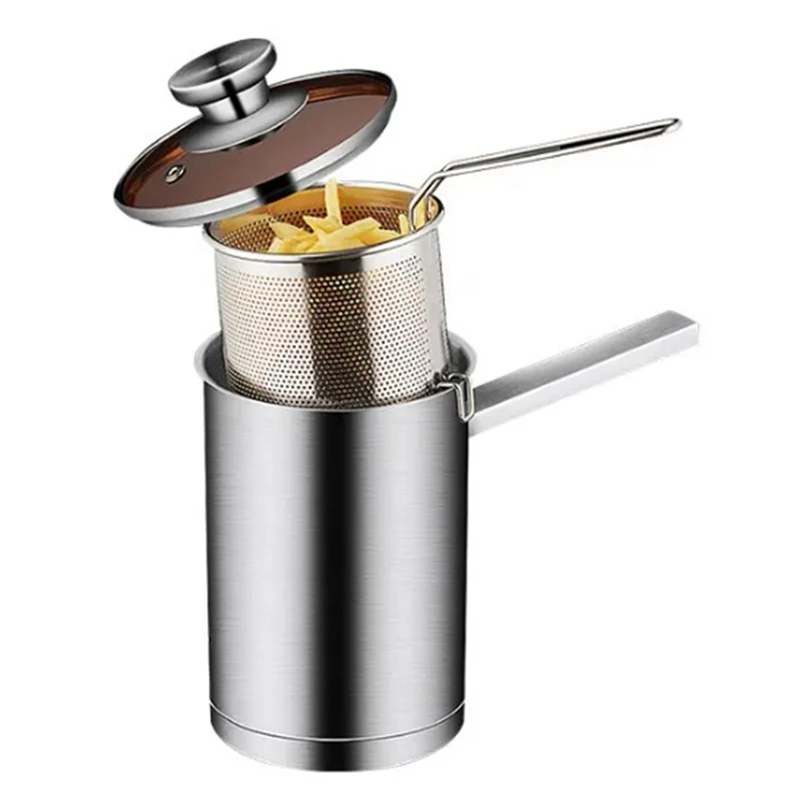 Фритюрница из нержавеющей стали прочная