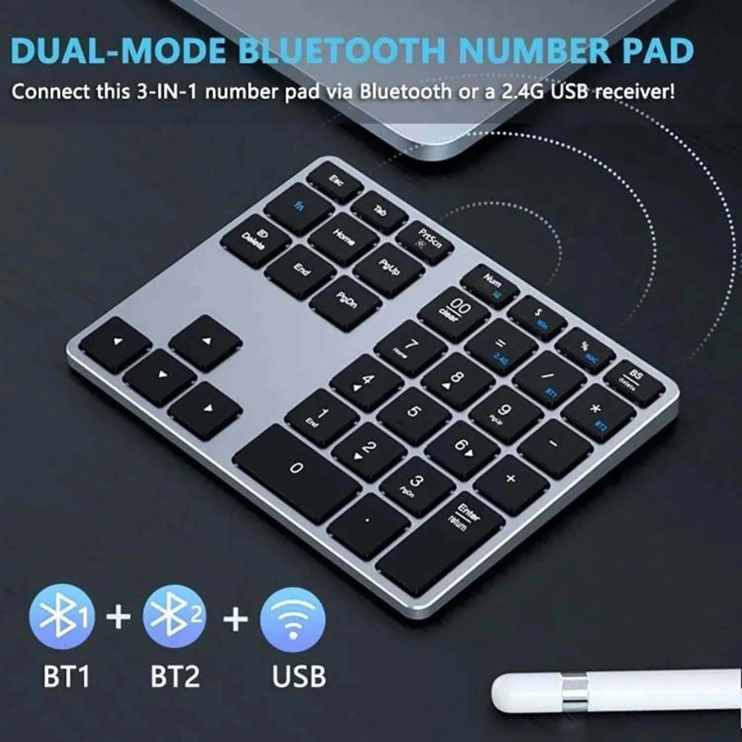 Ультратонкий цифровой блок Bluetooth для Macbook Android — беспроводная цифровая площадка