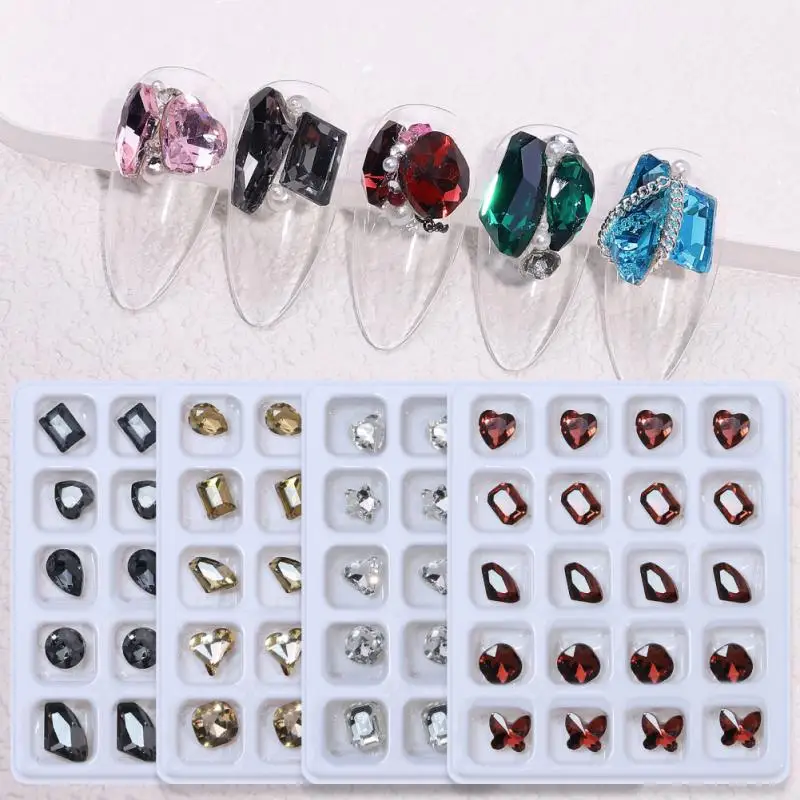 

Простая в использовании формованная маникюрная дрель, многофункциональные, легко носить с собой, 3d Кристальные украшения для ногтей, искусственные драгоценные камни, самодельные ногти