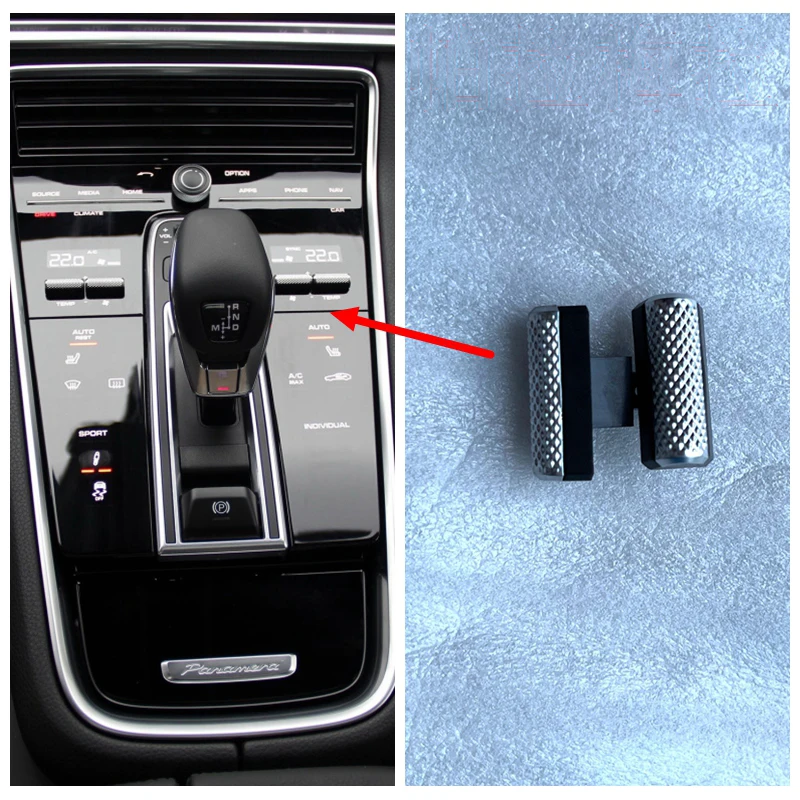 

Air Conditioning Switch Key Adjustment Button Knob Electroplated Panel Skylight Key for Porsche Cayenne Palamera