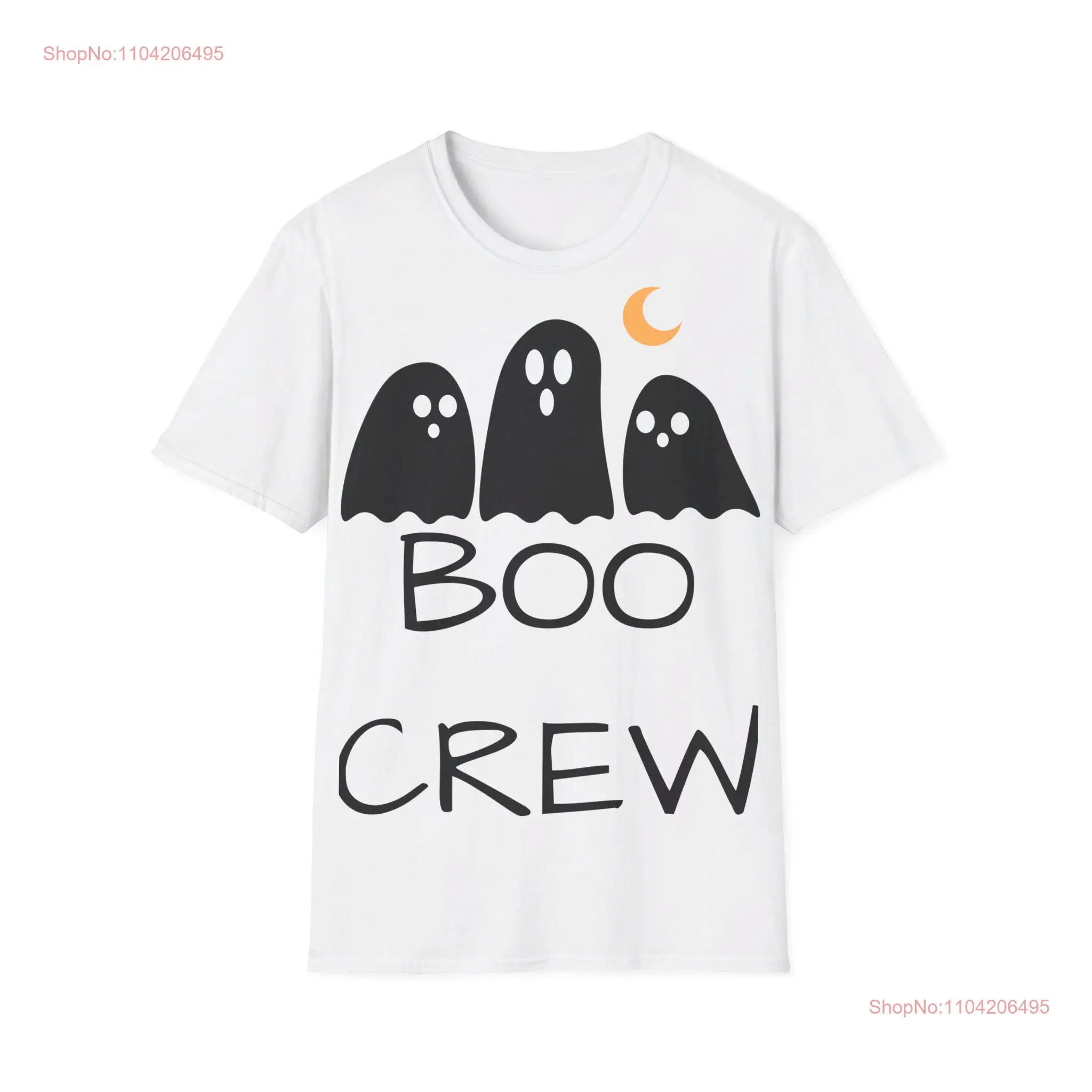 Футболка Boo Crew Softstyle с длинными или короткими рукавами