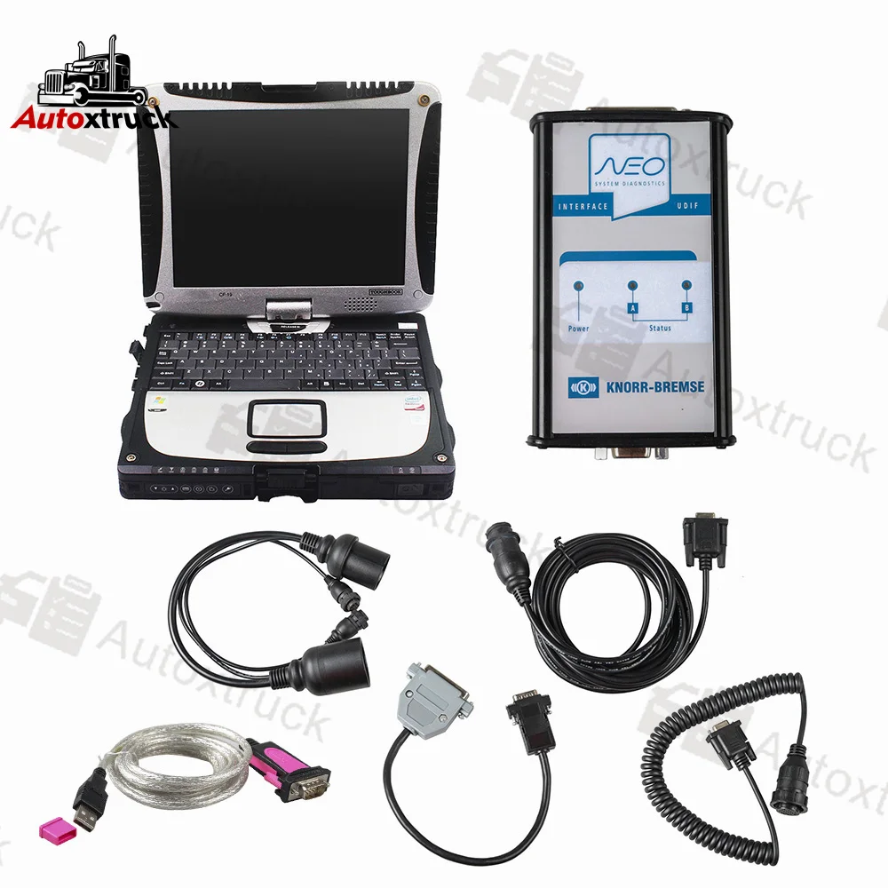 

Тормоз CF19 для ноутбука, грузовика, прицепа, диагностический комплект KNORR, новое программное обеспечение, диагностический инструмент с интерфейсом NEO UDIF Knorr