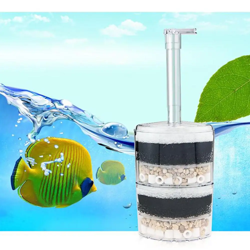 

1PCS Fish Tank Filter Efficient Long Lasting Pneumatic Filter Air Pump Accessories For Aquarium Fish Tank