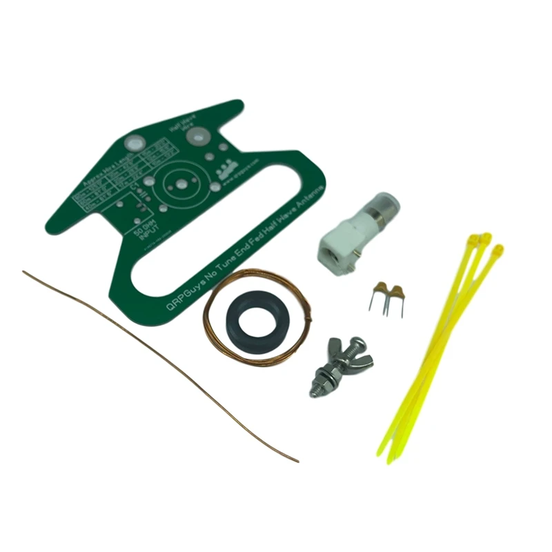 

Самодельная портативная наполовину волновая антенна без настройки, 50 ом, однодиапазонная, 80-10 м, наполовину волновая линейная антенна с кон...